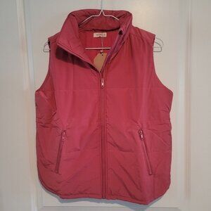 Kori Mauve Pink Puffer Vest